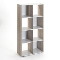 Estantería cubo blanca de 60x120 cm