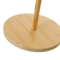 Perchero de pie de madera de 182cm