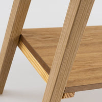 Consola Mesa nórdica Natural de Madera MDF, de 100x30x72 cm -