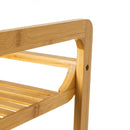 Estantería laminada bambú de 30x70 cm