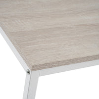 Mesa de centro blanca de 100x50cm