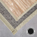 Alfombra de bambú natural de 140x 200 cm