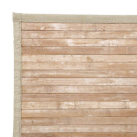 Alfombra de bambú natural de 140x 200 cm