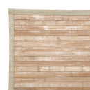 Alfombra de bambú natural de 60x200 cm