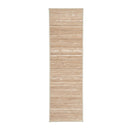 Alfombra de bambú natural de 60x200 cm