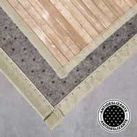 Alfombra de bambú natural de 200x300 cm