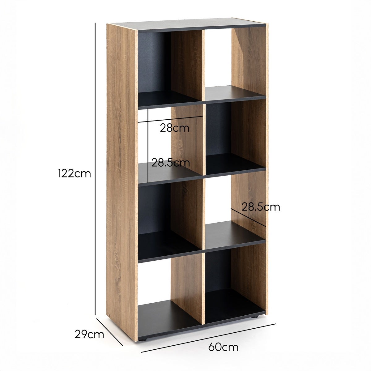 Estantería de 60x120 cm