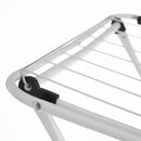 Tendedero plegable con alas blanco