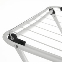 Tendedero plegable con alas blanco