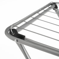 Tendedero plegable con alas gris