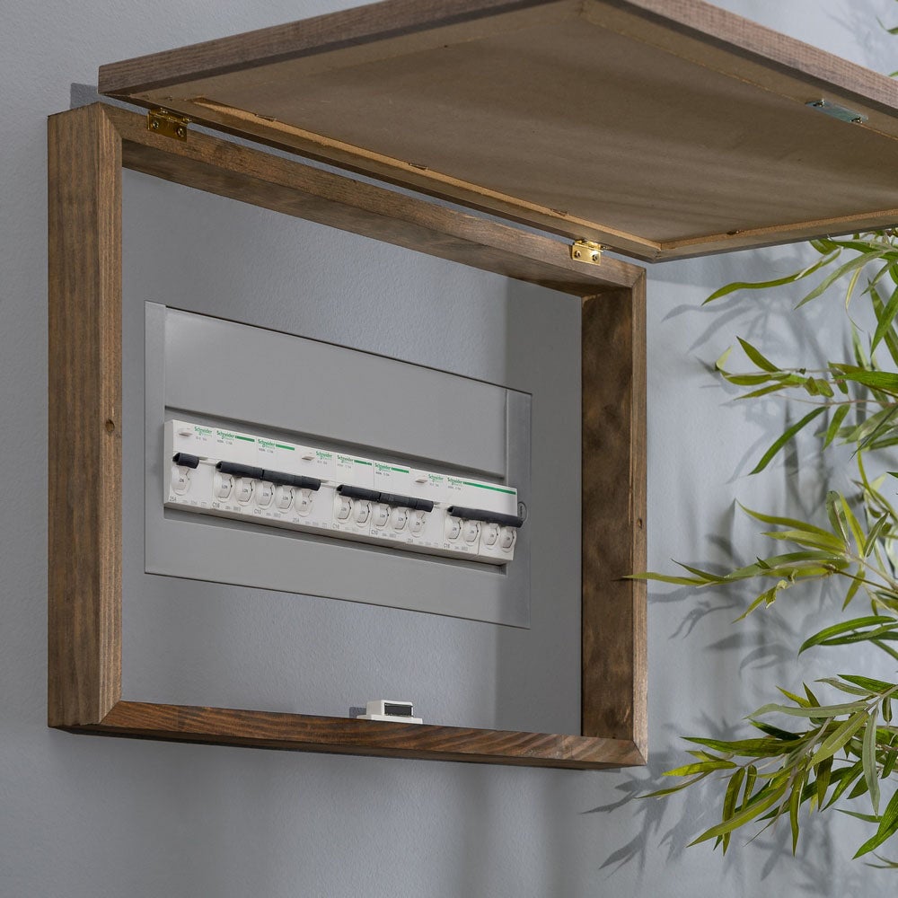 Tapa contador laminado pintado a mano