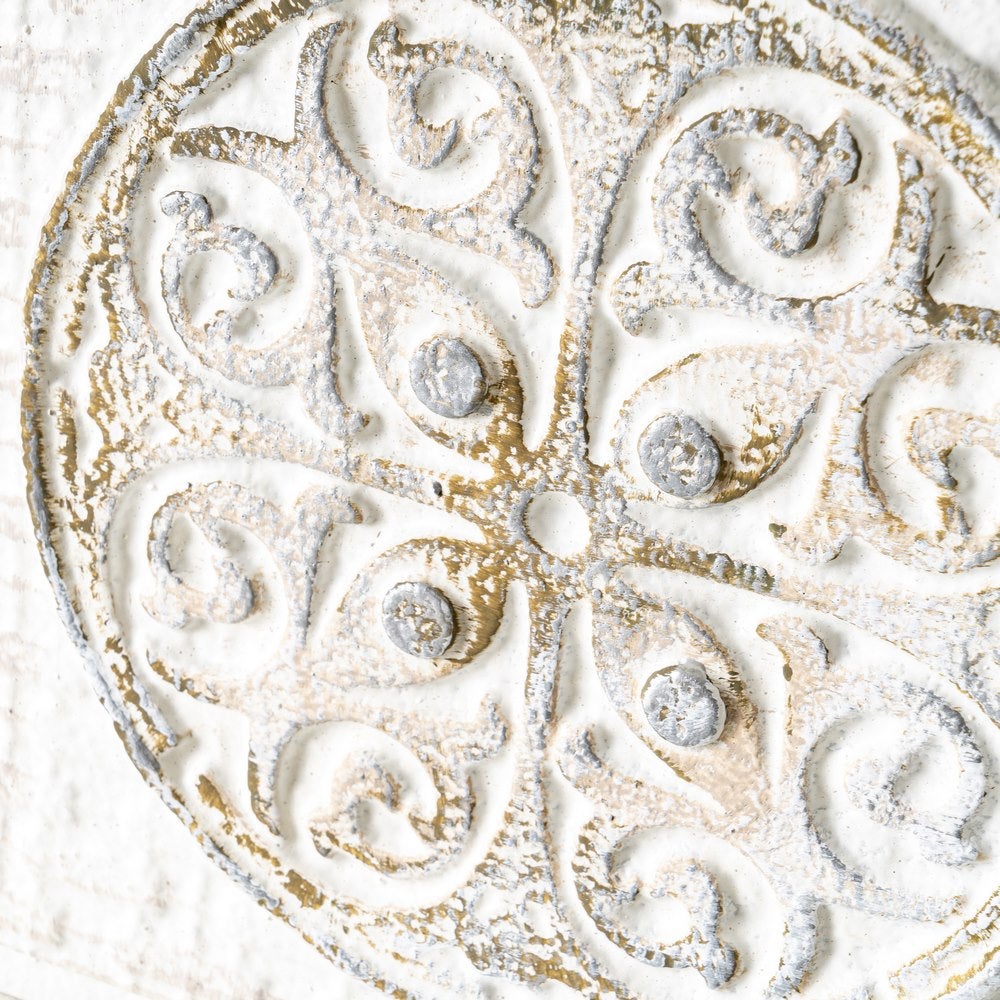 Tapa contador blanca