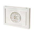 Tapa contador blanca