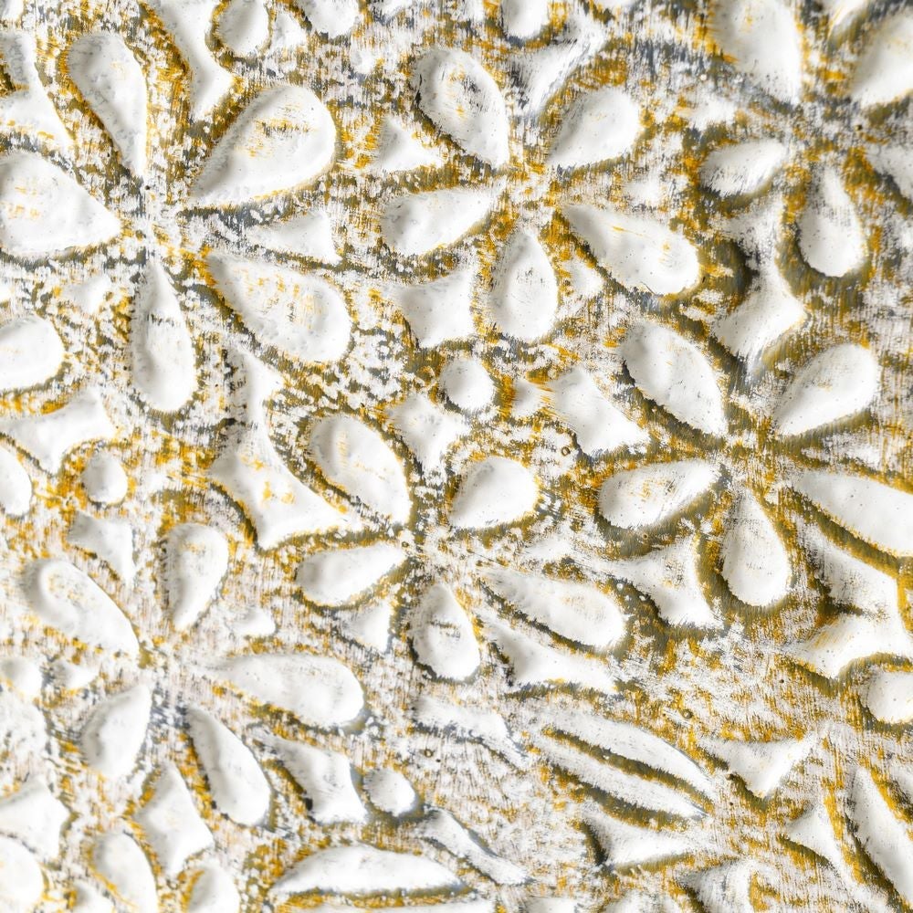 Tapa contador laminado blanco roto