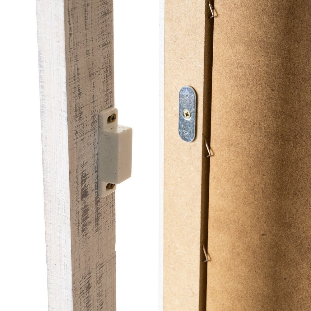 Tapa contador laminado blanco roto