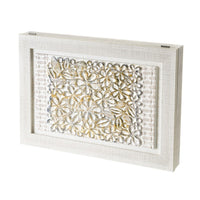 Tapa contador laminado blanco roto