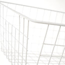 Set de 2 cestas de cocina blancas