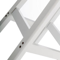 Pack de 2 taburetes de cocina de madera de 54 cm