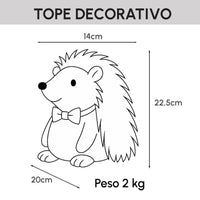 Set de 2 topes de puerta Erizos