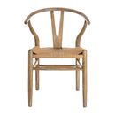 Pack de 4 sillas de comedor Ming marrón