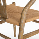 Pack de 4 sillas de comedor Ming marrón