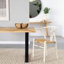 Pack de 4 sillas de comedor Ming blanco