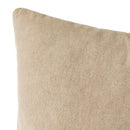 Set de 5 cojines beige de algodón de 45x45 cm con relleno