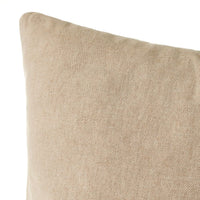 Set de 5 cojines beige de algodón de 45x45 cm con relleno