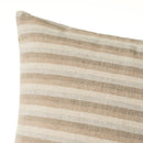 Set de 5 cojines beige de algodón de 45x45 cm con relleno