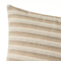 Set de 5 cojines beige de algodón de 45x45 cm con relleno