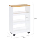 Carro de cocina con ruedas