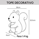 Set de 2 topes de puerta ardilla