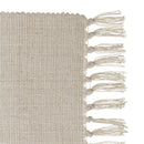 Set de 3 alfombras de flecos de algodón natural de 50x80 cm