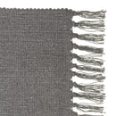 Set de 3 alfombras de flecos de algodón natural de 50x80 cm