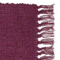 Set de 3 alfombras de algodón multicolor