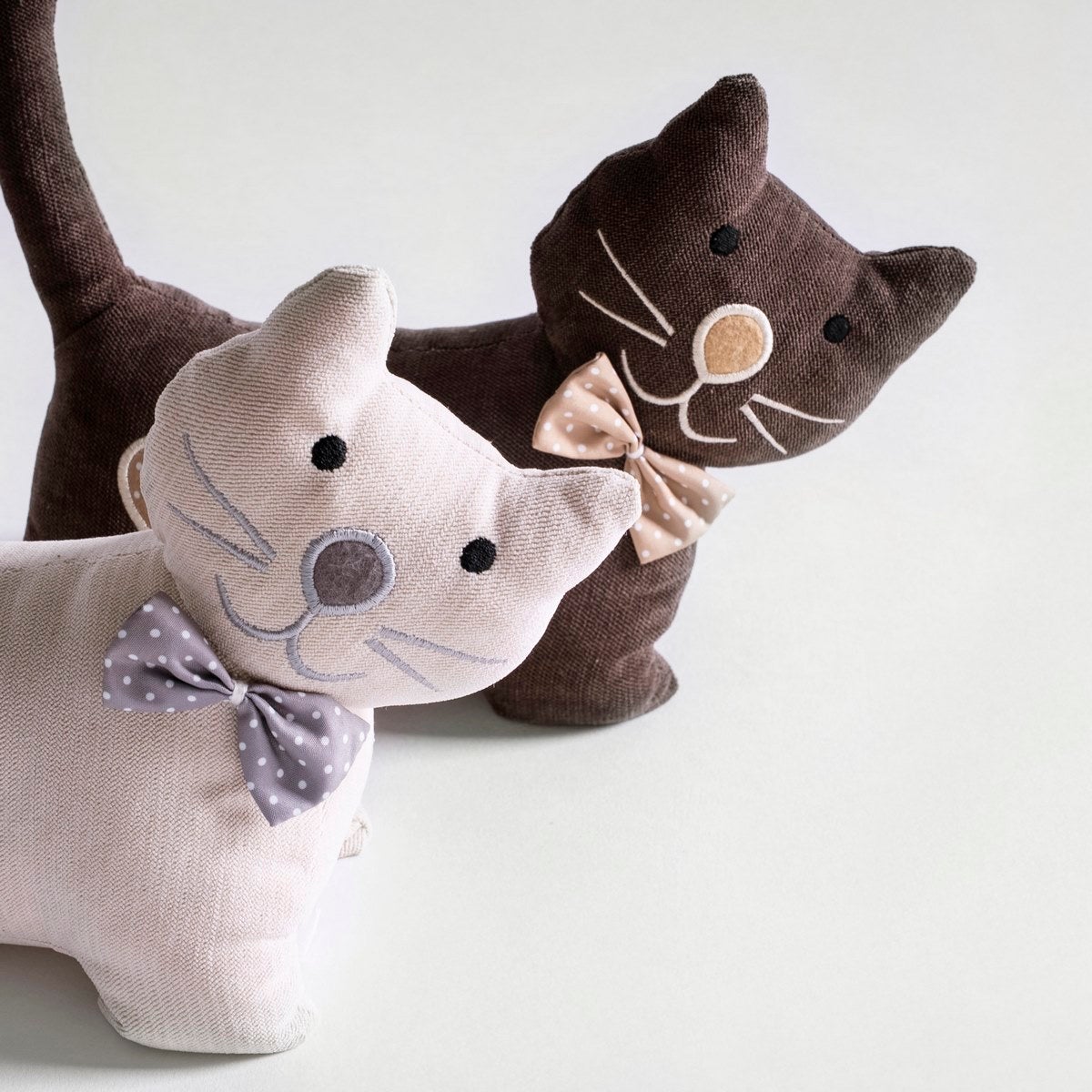 Set de 2 topes de puerta Gatos