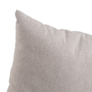 Set de 5 cojines azul de algodón de 45x45 cm con relleno