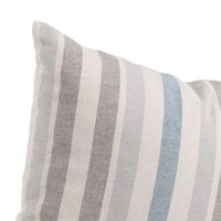 Set de 5 cojines azul de algodón de 45x45 cm con relleno