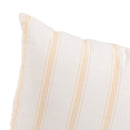 Set de 5 cojín de algodón amarillo