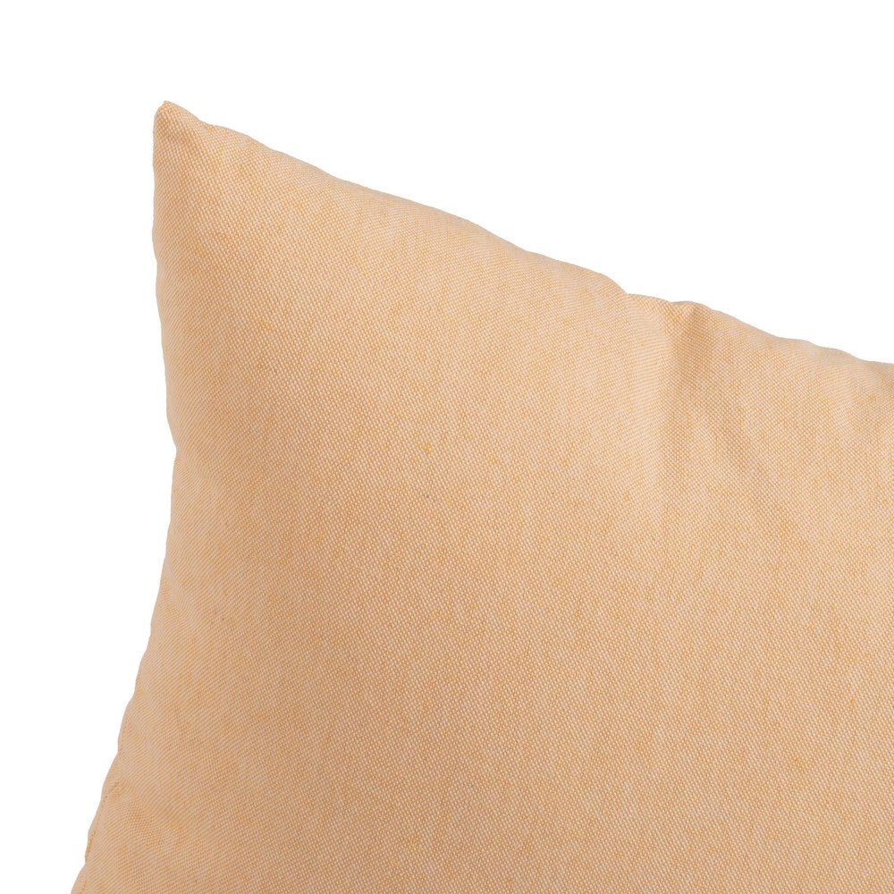 Set de 5 cojín de algodón amarillo