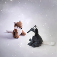 Set de 2 topes de puerta Zorros