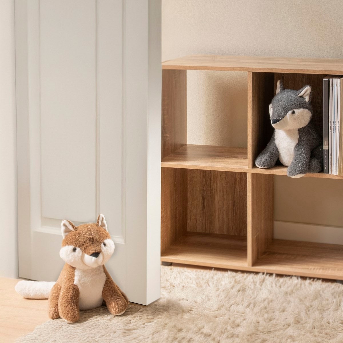 Set de 2 topes de puerta Zorros