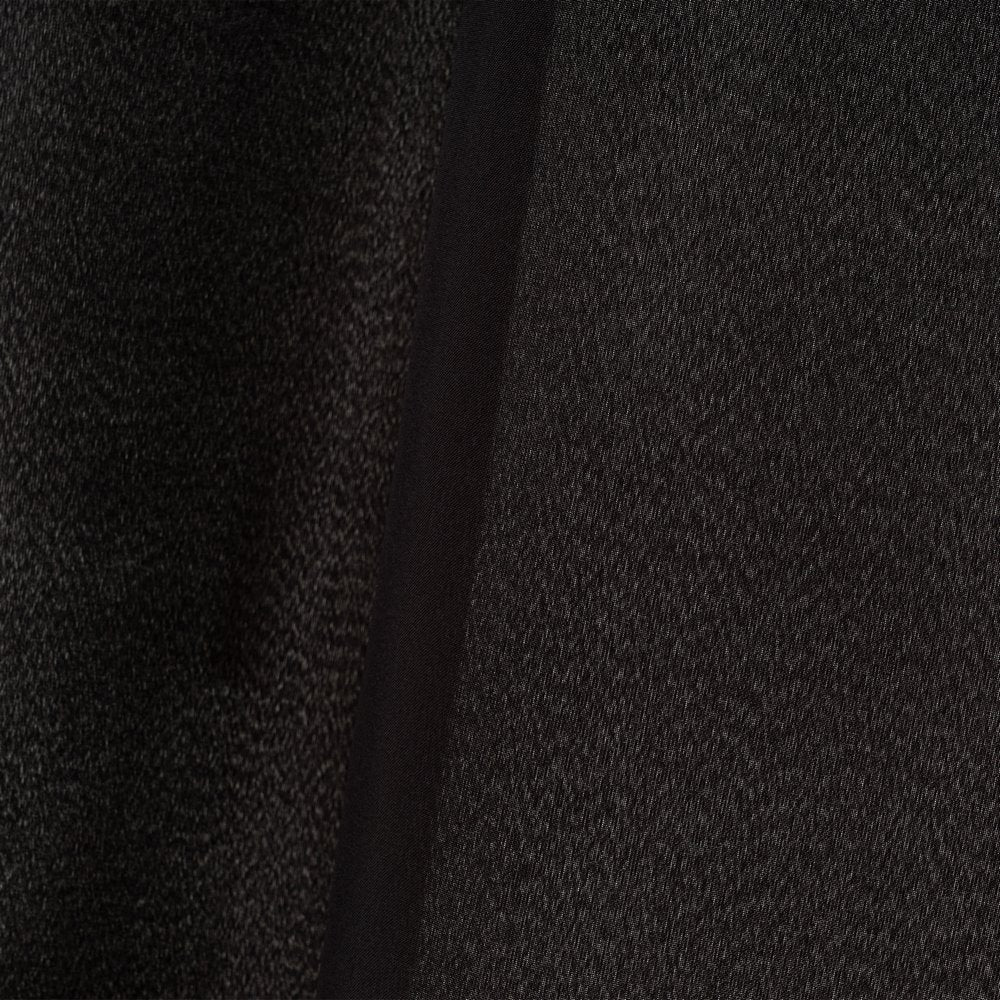 Set de 2 cortinas de loneta negra