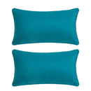 2 cojines de loneta de 50x30 cm