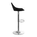 Set de 2 taburetes giratorios negros de 104 cm