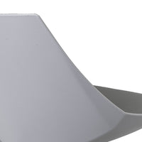 2 taburetes giratorios grises 104 cm