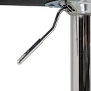 Pack de 2 taburetes giratorios negro y metal