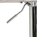 Pack de 2 taburetes giratorios blanco y metal