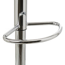 Set de 2 taburetes giratorios de polipiel y metal
