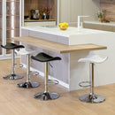 2 taburetes giratorios negros de 83 cm